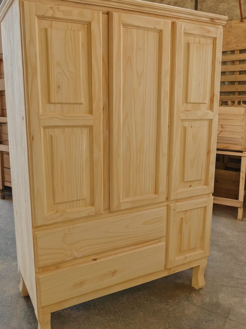 Roperos De Pino Con Puertas