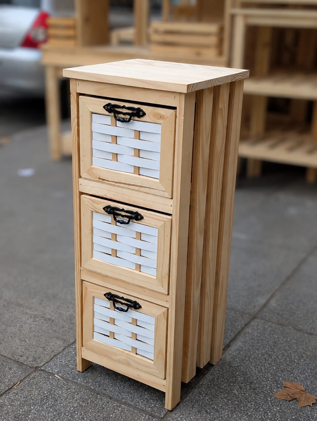 Cajoneras Con Detalles Trenzados - Imagen 2