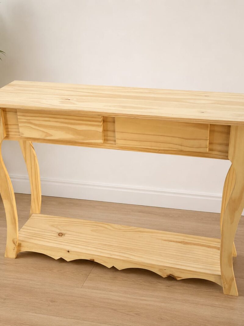 Mesa De Arrime Con Cajones